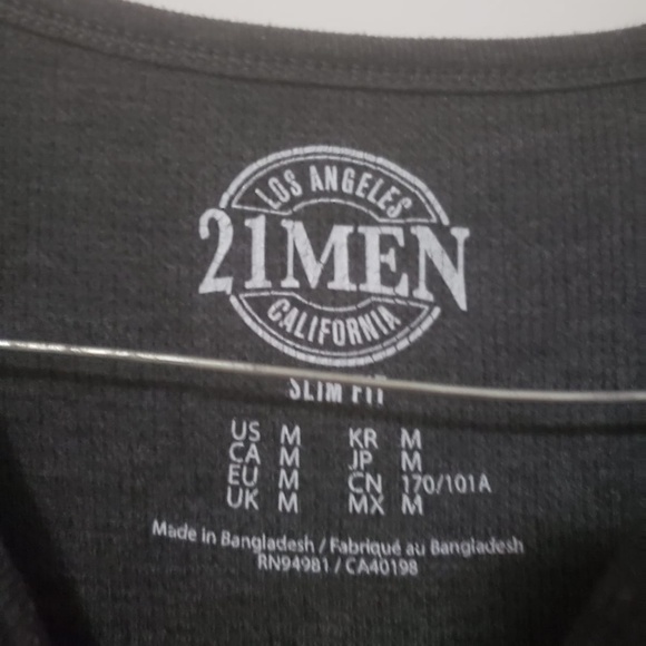 21 men long sleeve shirt - Picture 4 of 4